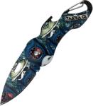 HARAHU CO-37269 A3973 outdoor összecsukható kés - Zöld KP37269