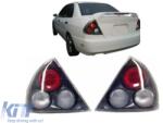 KITT Hátsó lámpák Mitsubishi Mirage Lancer 95-97 Coupe/Sedan hátsó lámpák fekete (TLMILAB)