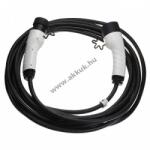 VHBW Töltőkábel elektromos autó, plug-in hibrid, type2 csatlakozó, 1 fázisú, 16A, 3.5KW, 7m