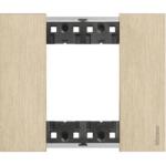 Legrand Rama, ornament, modulara, 2, module, Auriu, Bticino, Living, Now, KA4802ZW (KA4802ZW)