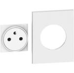 Legrand Placa, Modulara, pentru, priza, FR/BE, Plat, 3M, Alb, Bticino, Living, Now, KW55M3F (KW55M3F)