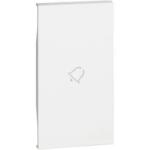 Legrand Placa, Modulara, pentru, 2m, campanello, Alb, Bticino, Living, Now, KW01M2D (KW01M2D)