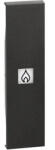 Legrand Placa, Modulara, pentru, simbol, incalzire, 1M, Negru, Bticino, Living, Now, KG01PN (KG01PN)