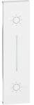 Legrand Placa, Modulara, pentru, dubla, Buton, cu, revenire, 1M, Alb, Bticino, Living, Now, KW05L (KW05L)