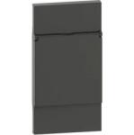 Legrand Placa, Modulara, pentru, priza, capac, 2M, Negru, Bticino, Living, Now, KG04P (KG04P)