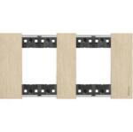 Legrand Rama, ornament, modulara, 2+2, module, Auriu, Bticino, Living, Now, KA4802M2ZW (KA4802M2ZW)