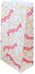  Popcorn 0, 5L papírzacskó, papírtasak 8, 5x5x16cm (SZID-02450)