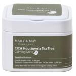 Mary & May Mască calmantă cu Cica, Houttuynia și Tea Tree, Mary & May, 30 buc Masca de fata