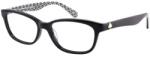 Kate Spade New York Kate Spade szemüveg Szemüveg méretek 50-16-135 Keret színe: INA-Fekete gyémánt fekete szövet fekete (BRYLIE INA)