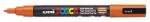 uni Dekormarker, 0, 9-1, 3 mm, UNI Posca PC-3M , narancssárga (TUPC3MN)