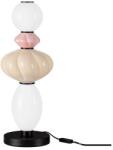 Nova Luce Veioza LED decorativa ceramica Alb, Roz, Bej, ONETA (NVL-9009159)