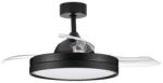 Nova Luce Lustra LED cu Ventilator si telecomanda NEVMA negru (NVL-9952377)