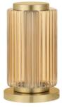 Nova Luce Veioza LED moderna, Metal, Sticla, Chihlimbar, VESPER (NVL-9236234)