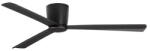 Nova Luce Ventilator de tavan cu telecomanda design modern DELL negru (NVL-9952330)