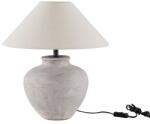 Nova Luce Veioza decorativa, Ceramica, Tesatura, Alb, LUPE (NVL-9620178)