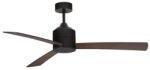 Nova Luce Ventilator de tavan cu telecomanda design modern AXEL negru/nuc (NVL-9952350)