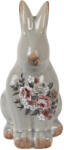 Clayre & Eef Figurina Iepuras ceramica multicolora 13x10x21 cm (6CE1968M)