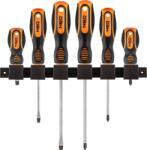 NEO TOOLS 04-193 Csavarhúzó Készlet, Fali Tartóval, 6db (04-193) (04-193)