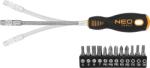 NEO TOOLS 04-215 Bitfejes Csavarhúzó Készlet, 13db (T N04-215) (T N04-215)