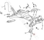 FIAT eredeti Bölcső csavar M14 X1.50 X 98 JEEP COMPASS (2016-) (K06508844AA)
