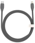 Baseus Jelly USB-C-Lightning kábel, 20W, 1, 2m (fekete)