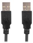 Lanberg USB-A M/M 2.0 kábel 0.5m fekete (CA-USBA-20CU-0005-BK) (CA-USBA-20CU-0005-BK) (CA-USBA-20CU-0005-BK) (CA-USBA-20CU-0005-BK)