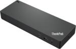 Lenovo ThinkPad Universal Thunderbolt 4 Vezetékes Fekete (ThinkPad Universal) (ThinkPad Universal)