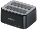 ORICO docking station for 2.5" / 3.5" HDD / SSD, 5Gbps, USB-A to USB-B with cloning function (black)