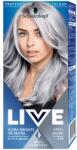 Schwarzkopf Schwarzkopf Live Ultra Brights hajszínező, 098 Acélos Ezüst, 80 ml