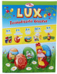  Lux tojásdíszítő, tojásfestő szett húsvétra, 34 db-os (4 színű tojásfesték, kréta, 5 db fólia, 20 db matrica, 4 db kivágóív) (NTT-501254)