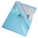 Esselte Genotherm - `L`, A4, 150 Micron, Víztiszta, Luxus, Kék