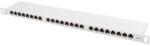 Lanberg PPS6-0024-S 19" Patch panel - 24 port (PPS6-0024-S) (PPS6-0024-S)