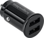 Krüger&Matz USB autós töltő 3, 1A dual KM0013 (KM0013)