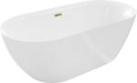 Mexen Roxy 170x80 cm alb/auriu (51201708000-50)