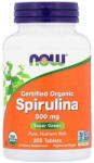 NOW Spirulină 500 mg 200 comprimate