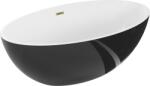 Mexen Nike 175x100 cm negru/alb/auriu (54071751075-50)