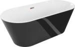 Mexen Flavia 160x75 cm negru/alb/aur roz (54031608075-60)