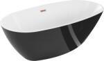 Mexen Eris 155x80 cm negru/alb/aur roz (53441558075-60)