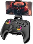 IPEGA Controler fără fir IPEGA (v5.1, baterie 400mAh, RGB, compatibil iOS/Android/PC/PS3/PS4/Nintendo Switch) NEGRU (PG-9115)