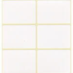  Etikett címke, 35x50mm, 10 lap, 6 címke/lap (ISCIN3550) (ISCIN3550)