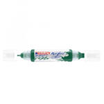edding Akril marker 2-3mm, és 5-10mm, 3D kétvégű 5400 moha zöld (7580247007) (7580247007) - aqua