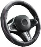 Autolife DW-5056P Valódi bőr kormányvédő szellőző lyukacsos PINK betétes mintával (01969) - olaj