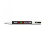 uni Dekormarker 0, 9-1, 3mm, PC-3M Posca fehér (2UPC3MFEH)