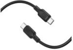 BOROFONE Cablu alimentare si date Borofone BX113, Fast Charging, USB Type-C la USB Type-C 60W, 2m, Negru