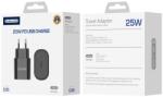 Jellico hálózati töltő C35 PD 25W 1xUSB-C fekete