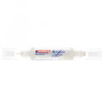 edding Akril marker 2-3mm, és 5-10mm, 3D kétvégű 5400 fehér (7580247017) (7580247017)