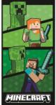 Halantex Minecraft törölköző - Creeper, Alex és Steve (MNC-698T) (MNC-698T)