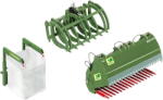 Wiking front loader tool set Bressel and Lade, model vehicle (10738400000) Figurina