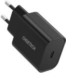 Choetech Hálózati töltő Choetech Q5004 EU USB-C, 20W (fekete)