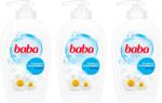 Baba Triopack Chamomile Liquid Cream Soap 250 ml (8720181032905x3bun)